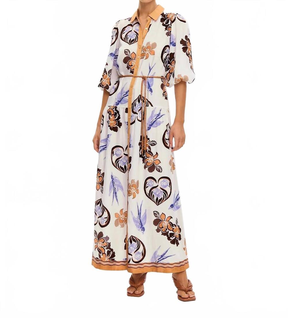 NEW KIVARI marit maxi dress in multi